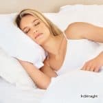 lady showing How To Sleep With Keratin-Treated Hair